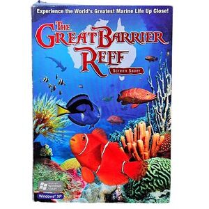Encore Great Barrier Reef Screen Saver Windows XP Vista PC Software Big Box
